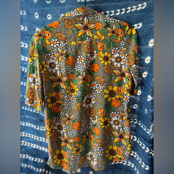 Orange Bird Disney Vault Collection Camp Shirt - Picture 3 of 4